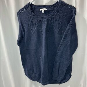Sonoma Women's Navy Sweater